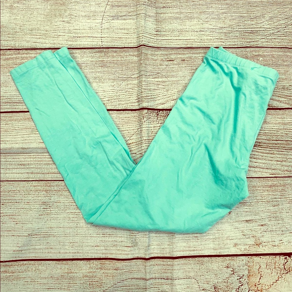 Cat and Jack teal leggings